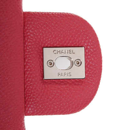 Chanel Caviar Quilted Medium Easy Flap Coral 9 of 9