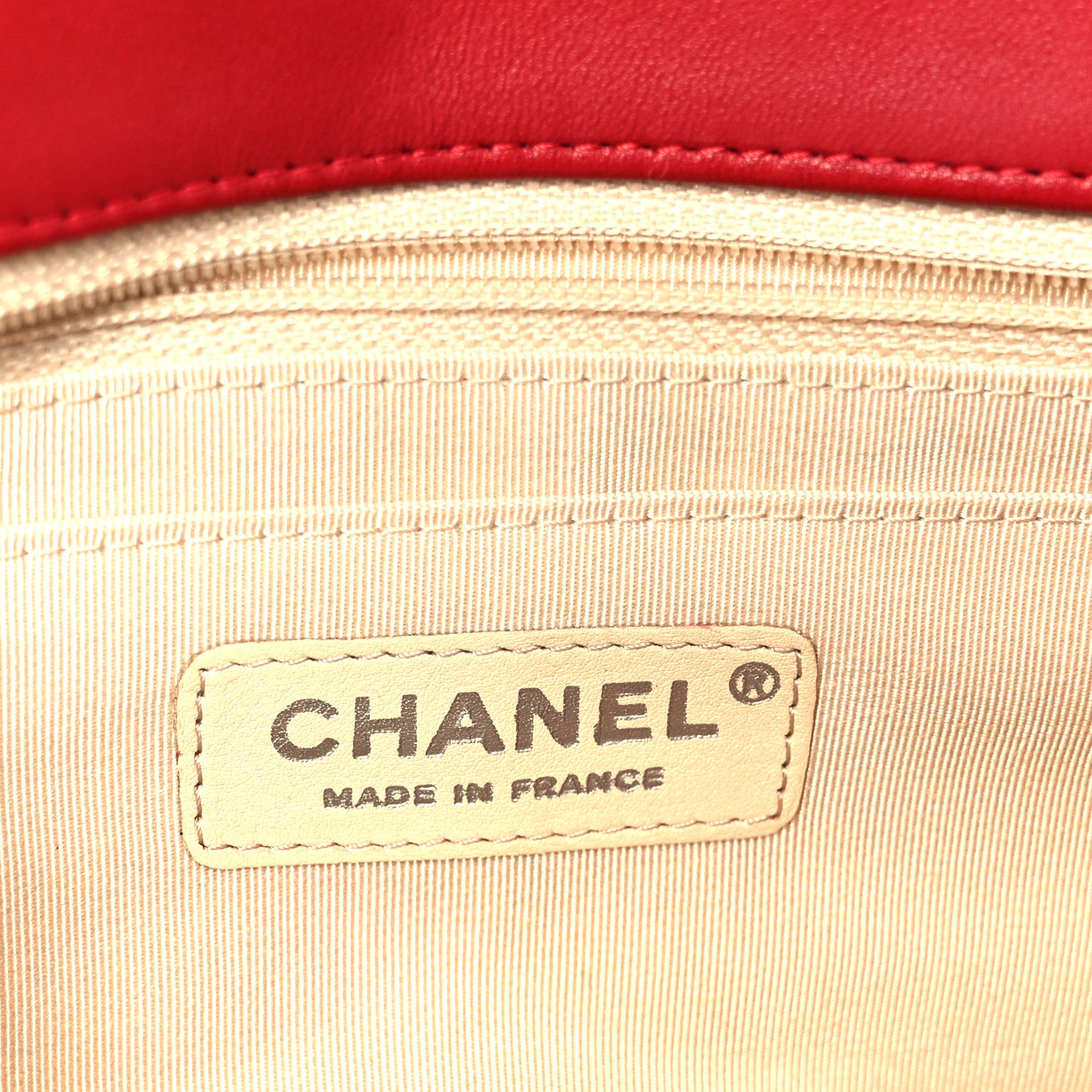 Chanel Lambskin Medium Coco Rider Flap Red 6 of 11