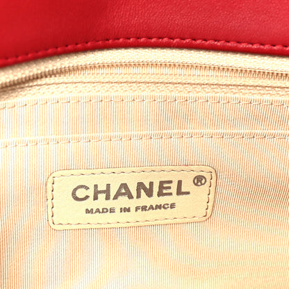 Chanel Lambskin Medium Coco Rider Flap Red 6 of 11