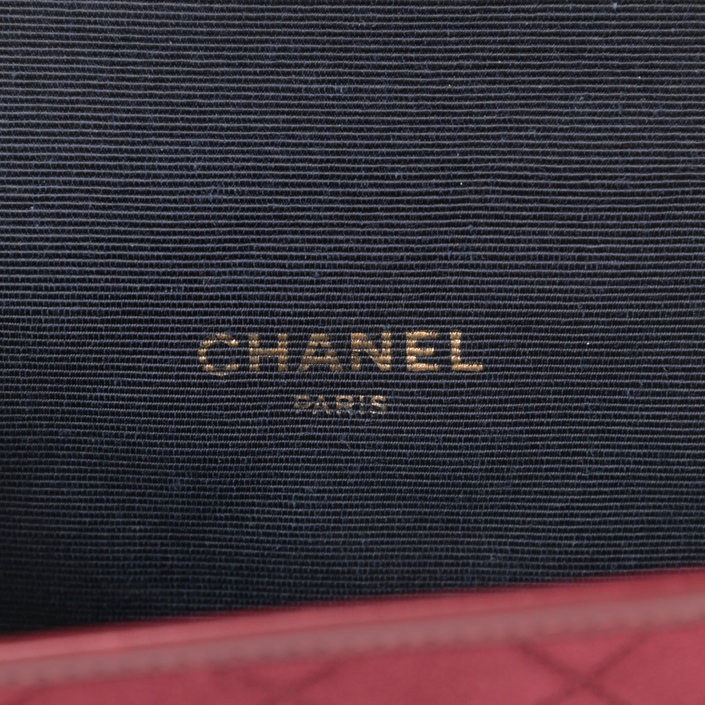 Suede Quilted Flap Clutch Red
