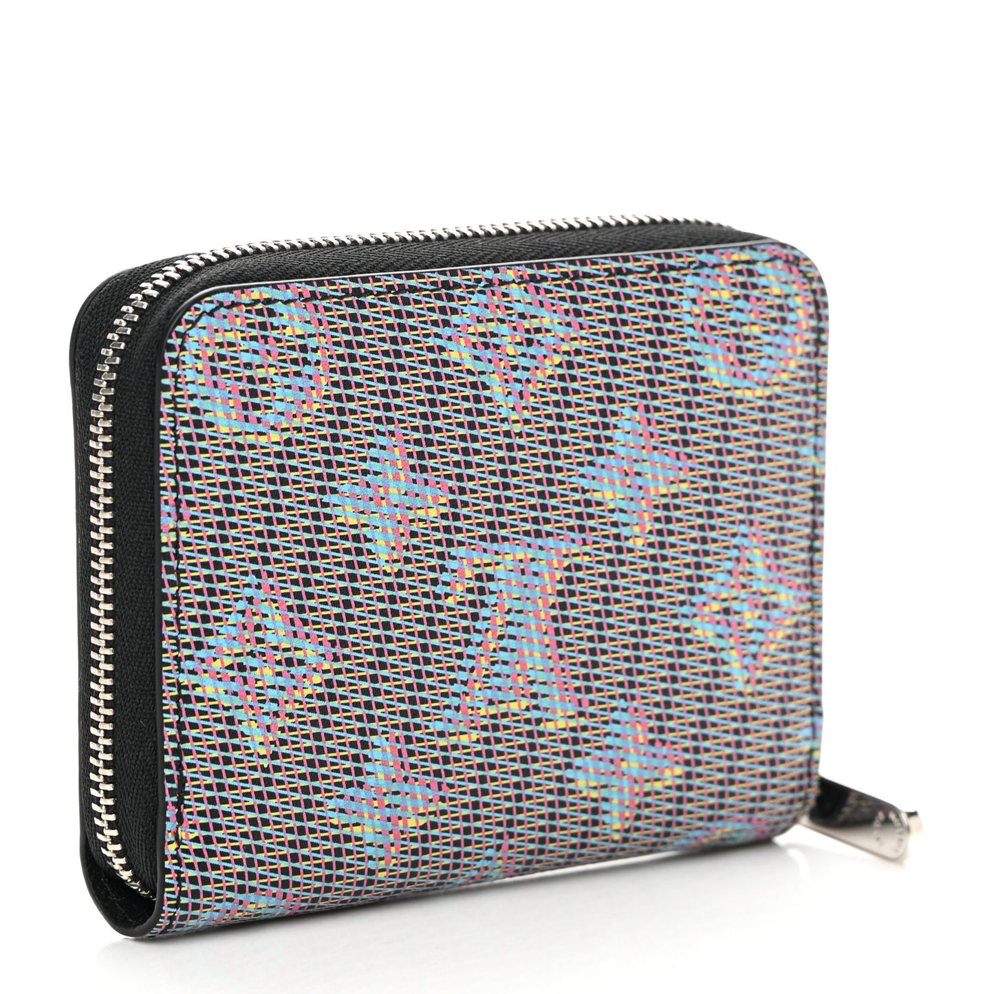 Calfskin Monogram LV Pop Zippy Coin Purse Blue