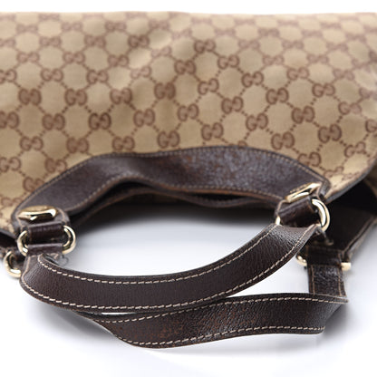 Gucci Monogram Medium Charmy Shoulder Bag Dark Brown 11 of 16