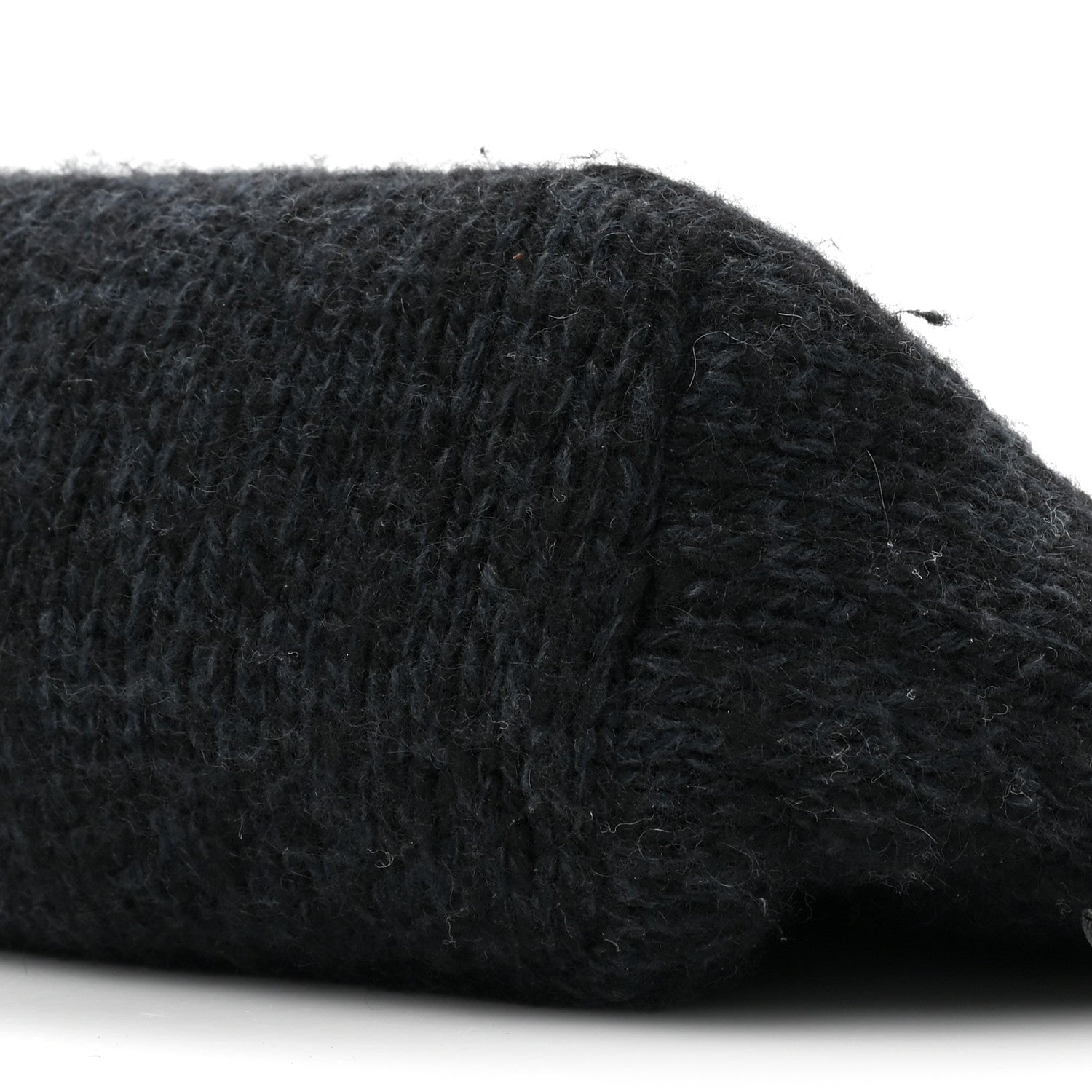 Fendi Wool Pochette Black Blue 8 of 12