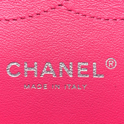 Chanel Patent Quilted Jumbo Double Flap Fuchsia 5 of 14