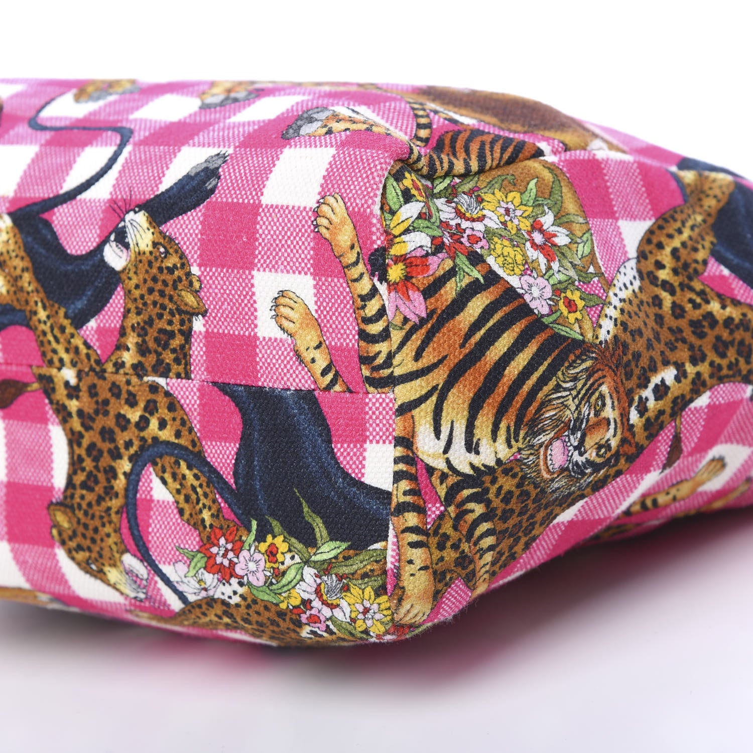 Gucci Canvas Kids Tiger Print Tote Multicolor 9 of 9