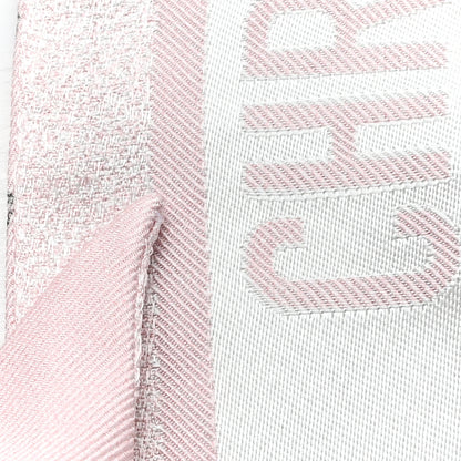Christian Dior Silk Floral Mitzah Scarf Rose 4 of 4