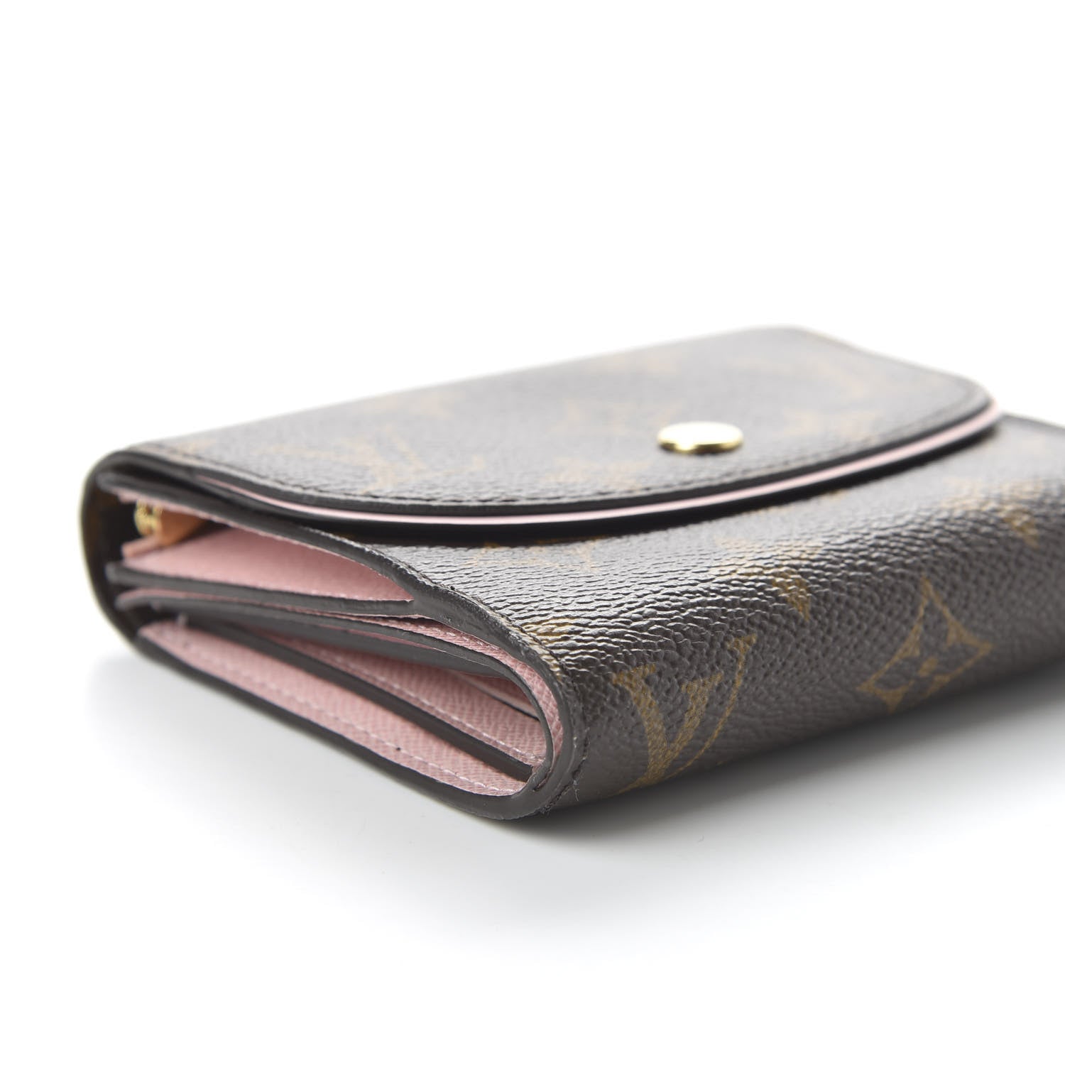 Louis Vuitton Monogram Ariane Compact Wallet Rose Ballerine 6 of 10