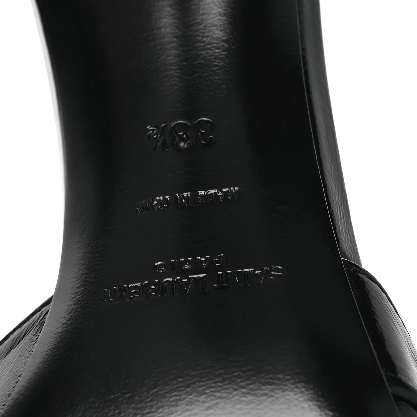 Nappa Sugar Babylone 90 Mules 38.5 Black