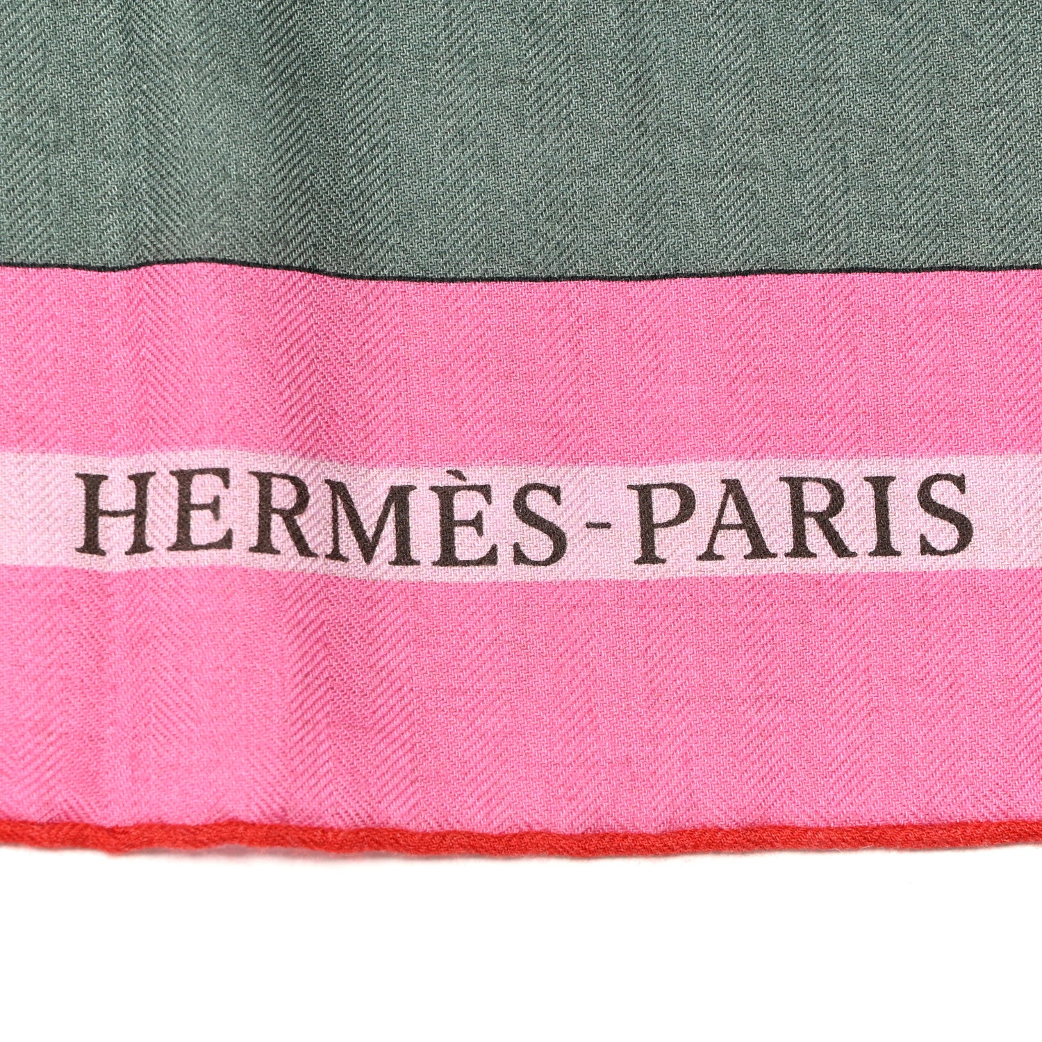 Hermes Cashmere Silk Voitures en Equilibre Shawl 140 Rose Bonbon 2 of 3
