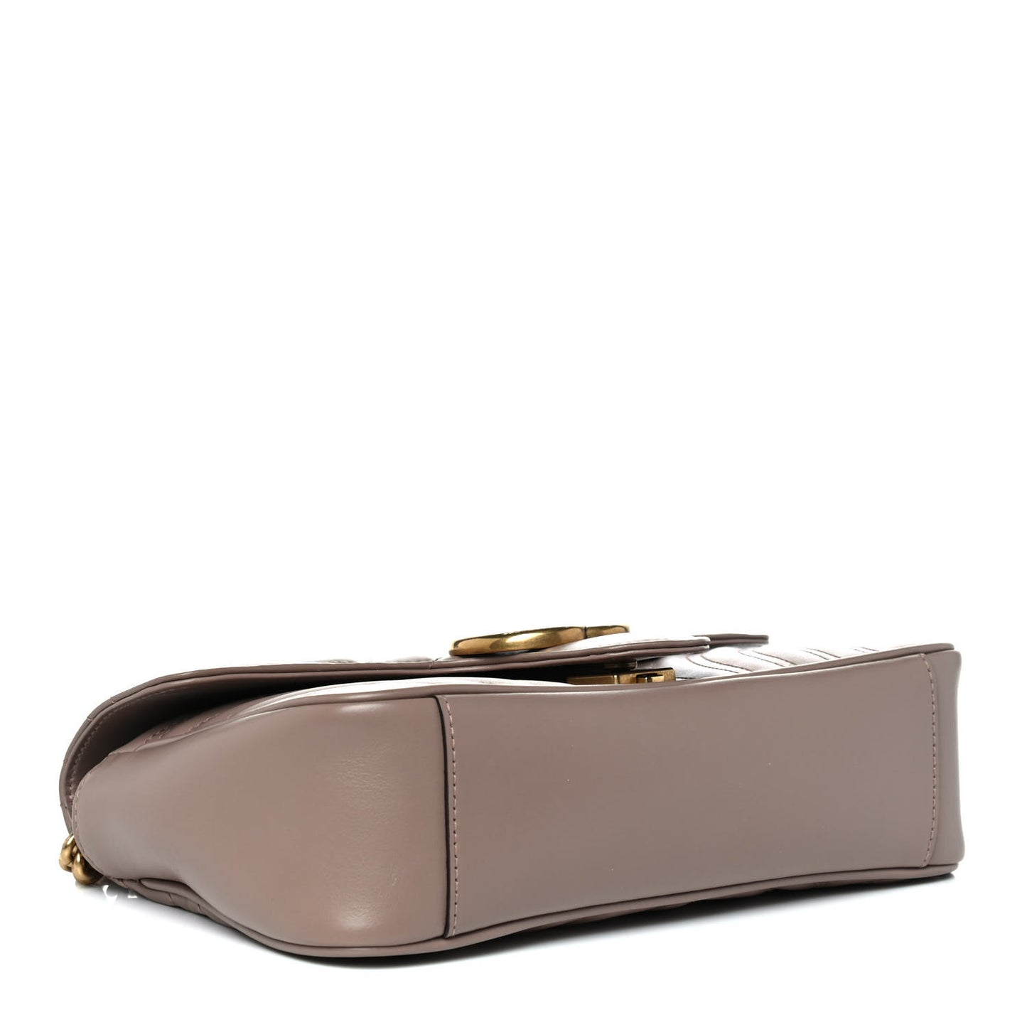 Calfskin Matelasse Small GG Marmont Shoulder Bag Porcelain Rose