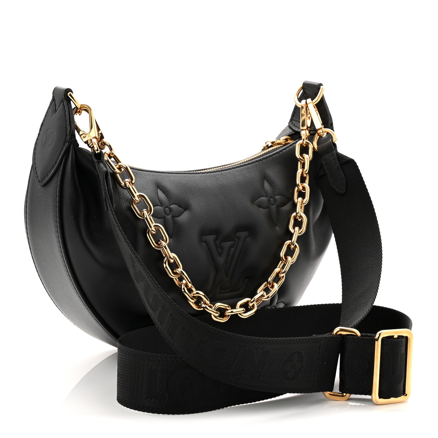Louis Vuitton Calfskin Bubblegram Over The Moon Black 3 of 9