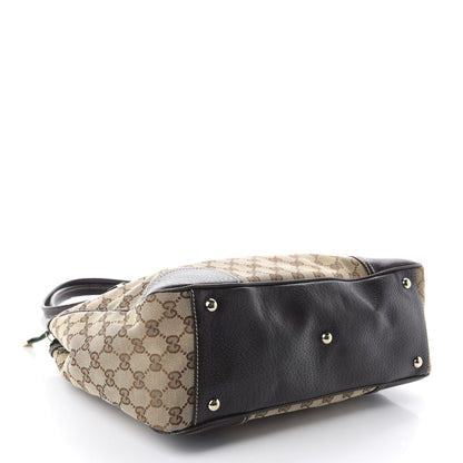 Gucci Monogram Medium Princy Tote Dark Brown 3 of 12
