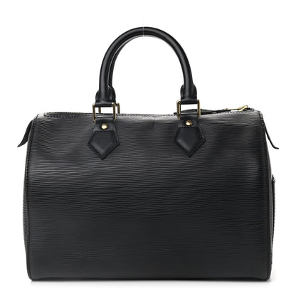 Louis Vuitton Epi Speedy 25 Black 1 of 10