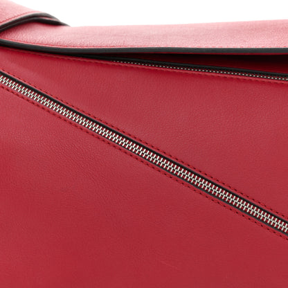 Loewe Calfskin Medium Puzzle Bag Rouge 8 of 13