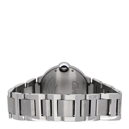 Cartier Stainless Steel Diamond Bezel 36mm Ballon Bleu De Cartier Automatic Watch 3 of 5