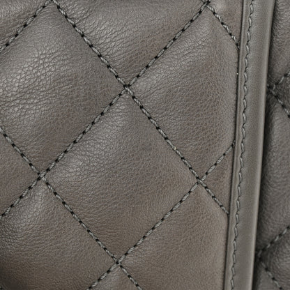 Chanel Caviar Quilted Medium French Riviera Flap Grey 12 of 13