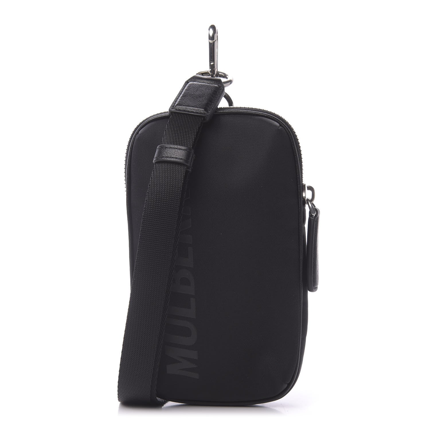 Mulberry Nylon Zipped Econyl Pouch Black 1 of 9