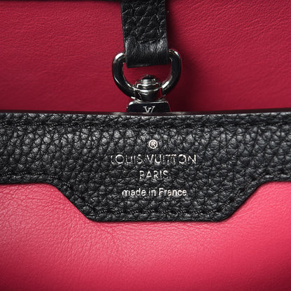 Louis Vuitton Taurillon Capucines PM Black 6 of 9