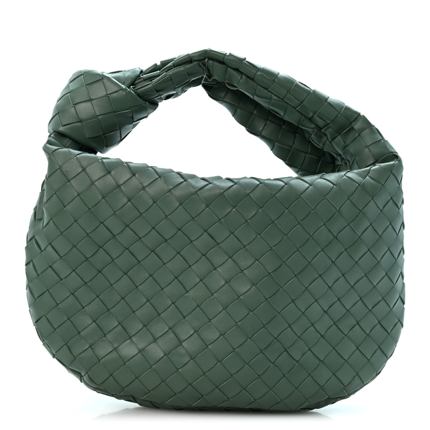 Nappa Intrecciato Teen Jodie Hobo Aloe