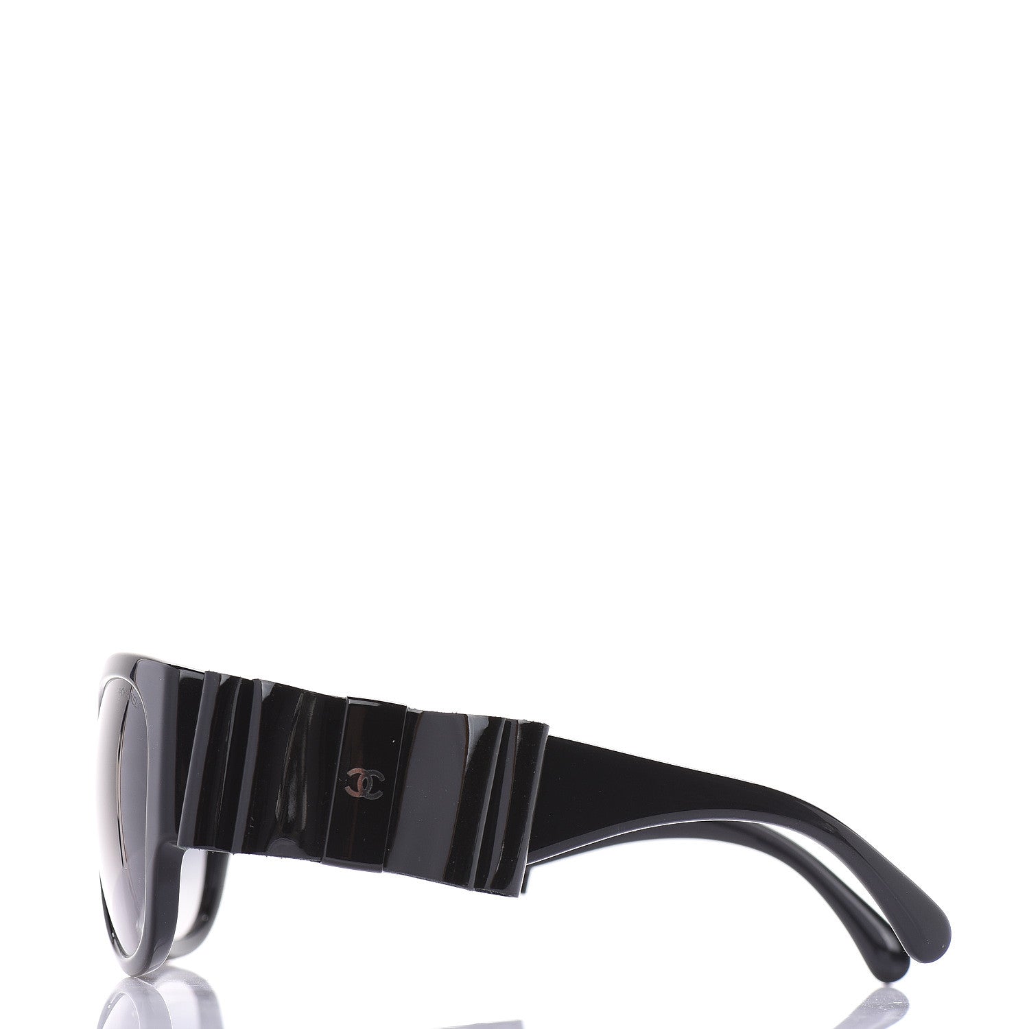 Chanel CC Bow Sunglasses 5276-Q-A Black 3 of 7