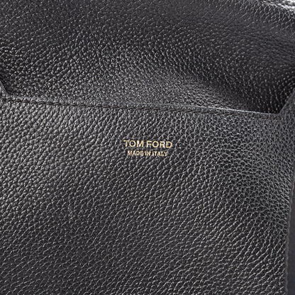 Tom Ford Grained Calfskin Medium Jennifer Crossbody Bag Black 7 of 17