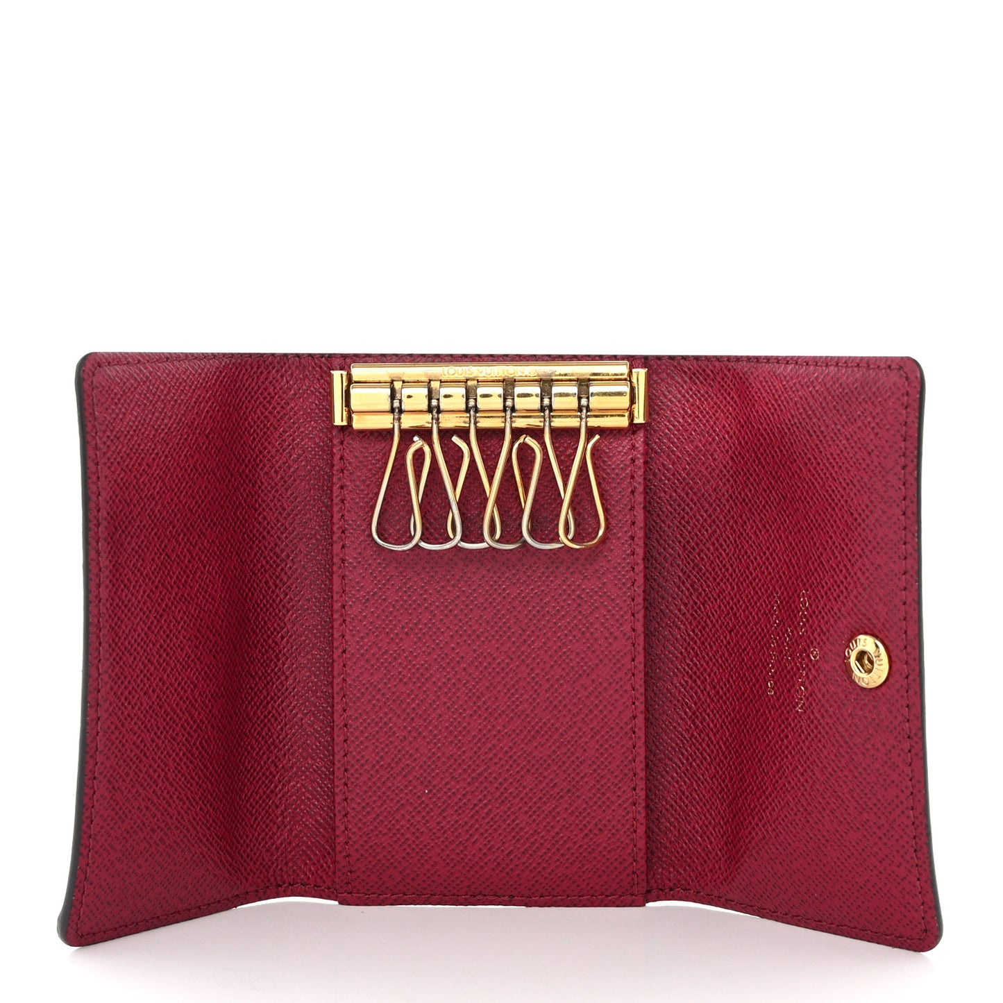 Monogram 6 Key Multicles Holder Fuchsia