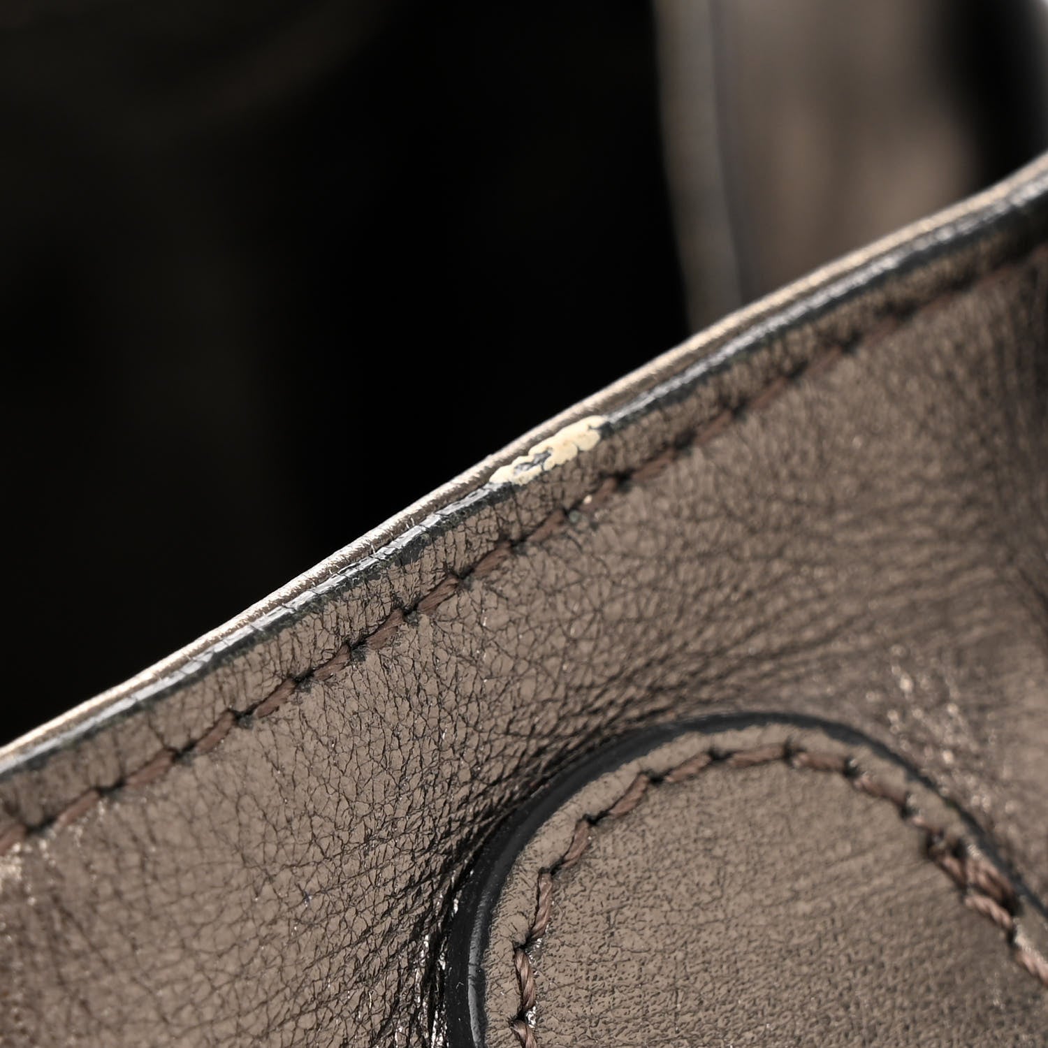 Burberry Calfskin Quilted Beaton Gunmetal 13 of 22