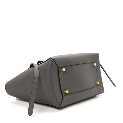 Celine Grained Calfskin Mini Belt Bag Grey 3 of 10