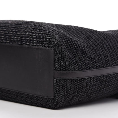 Saint Laurent Raffia Tote Black 7 of 10