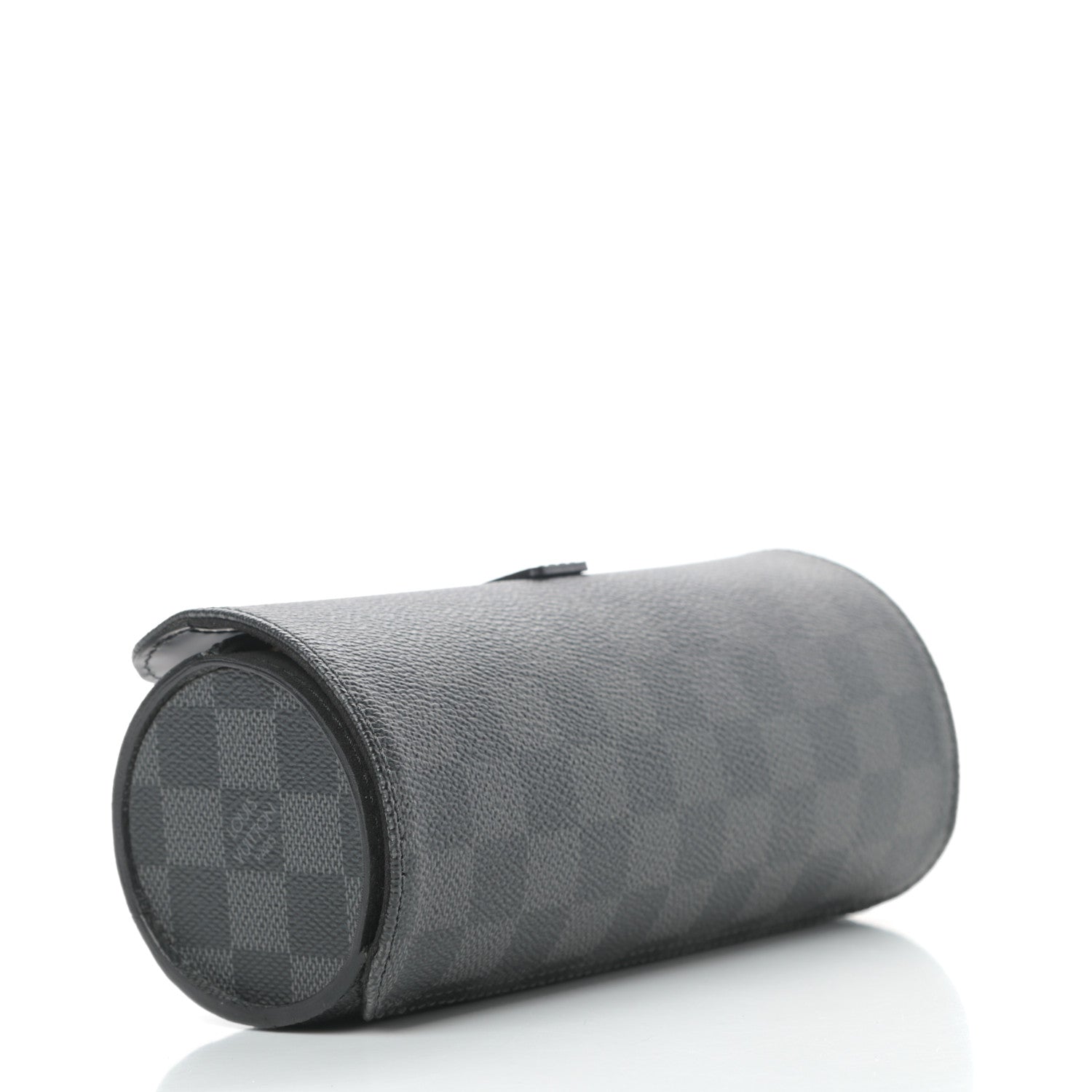 Louis Vuitton Damier Graphite 3 Watch Travel Case 3 of 9