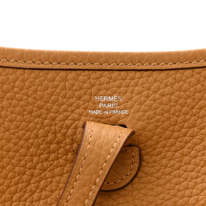 Hermes Taurillon Clemence Allegro Evelyne TPM Sesame 6 of 11
