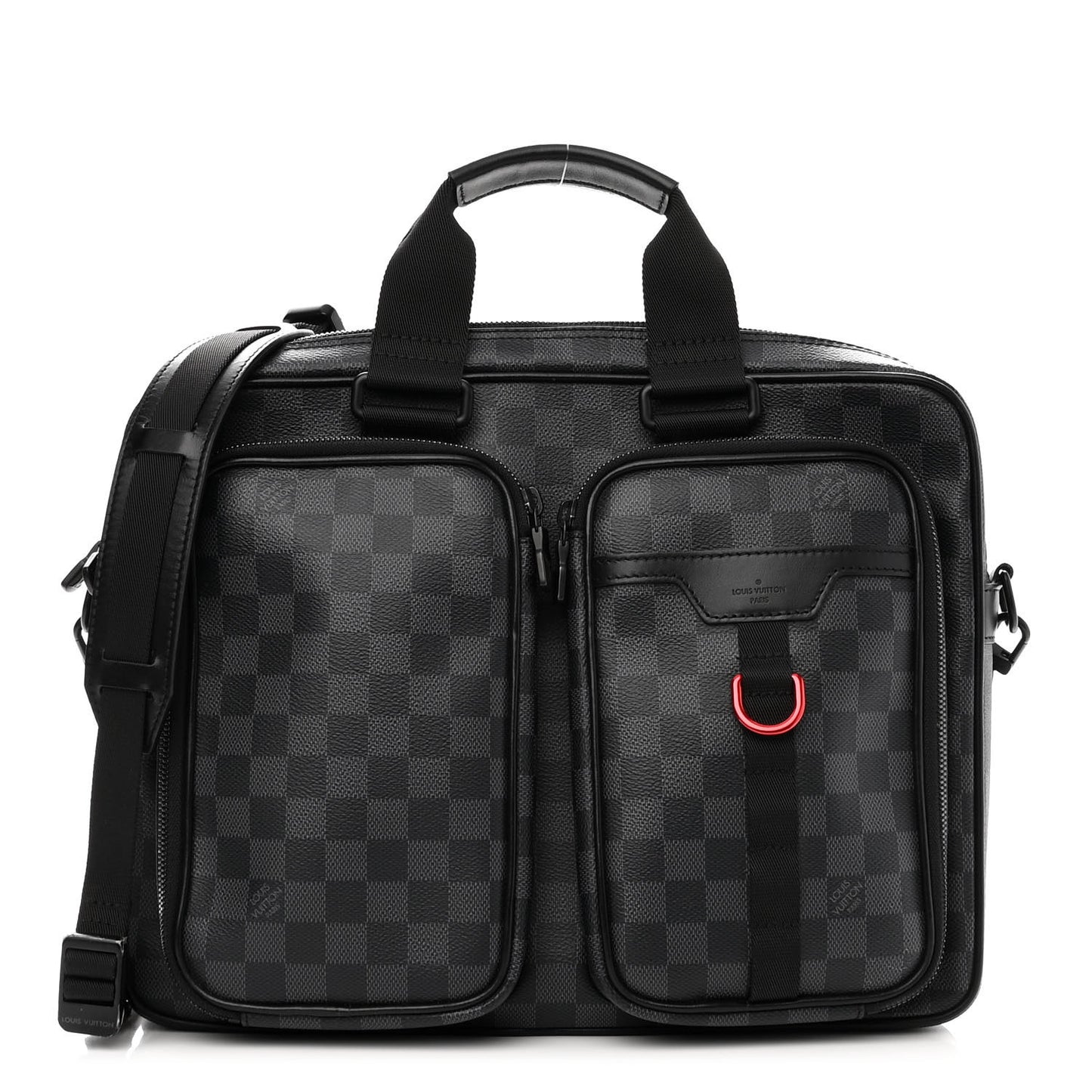 Damier Graphite Utility Business Bag