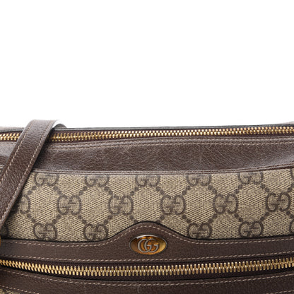 Gucci GG Supreme Monogram Web Small Ophidia Shoulder Bag Brown 11 of 11