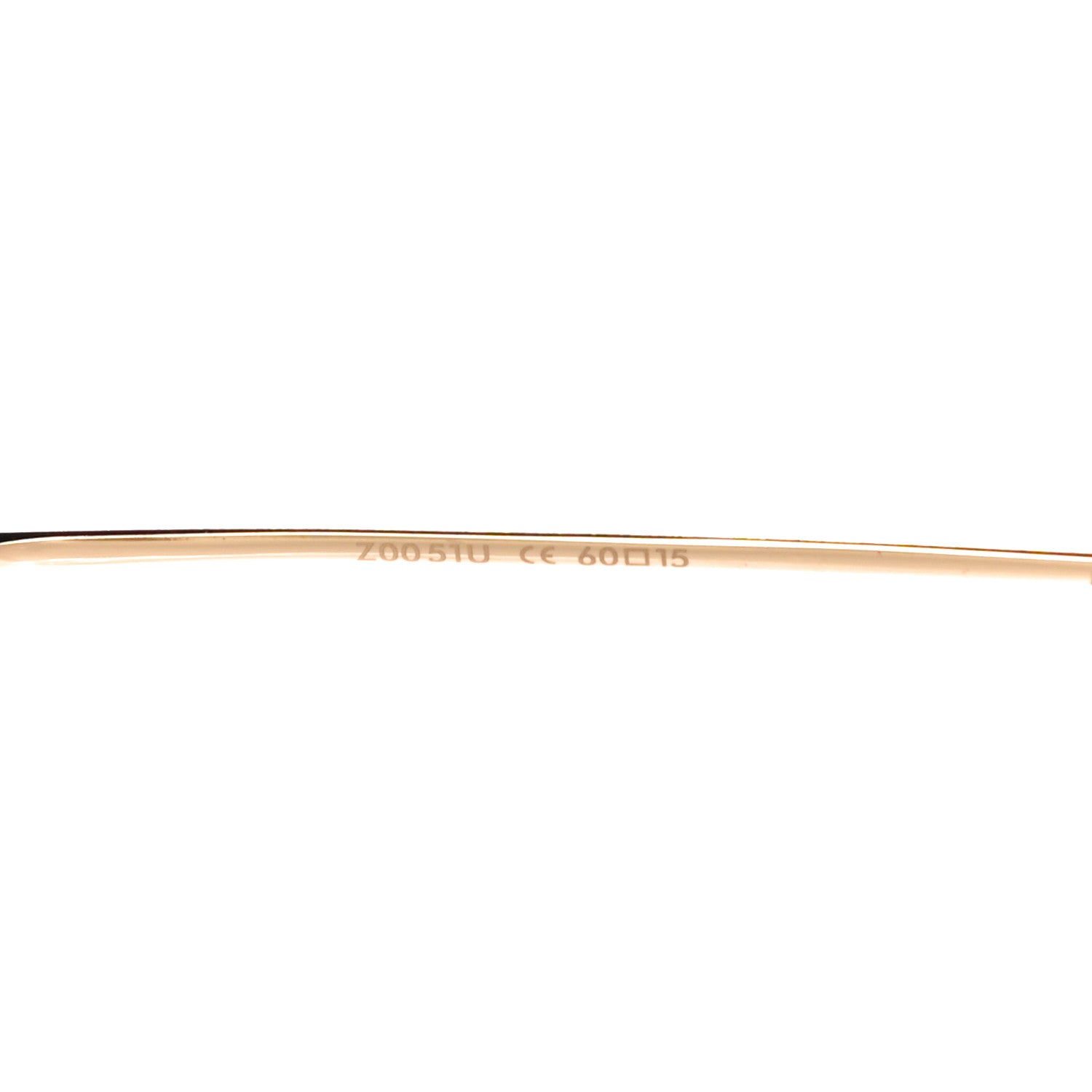 Louis Vuitton Desmayo Rimless Sunglasses Z0051U 6 of 7