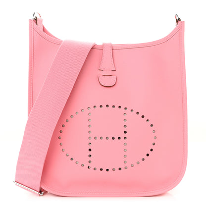 Hermes Epsom Evelyne III PM Rose Confetti 1 of 9