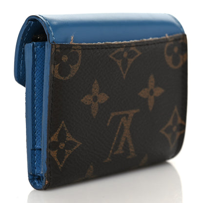 Louis Vuitton Monogram Zoe Wallet Blue Jean 3 of 8