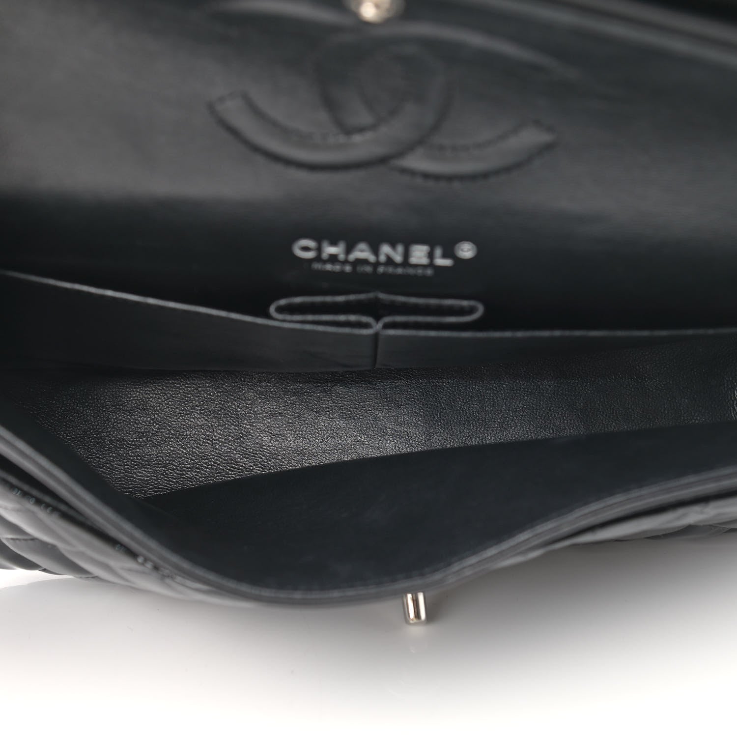 Chanel Patent Quilted Medium Double Flap Black 5 of 22