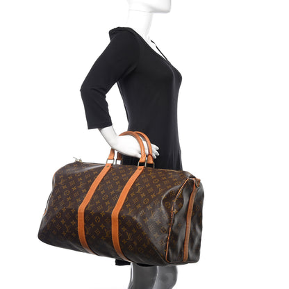 Louis Vuitton Monogram Keepall Bandouliere 50 2 of 19