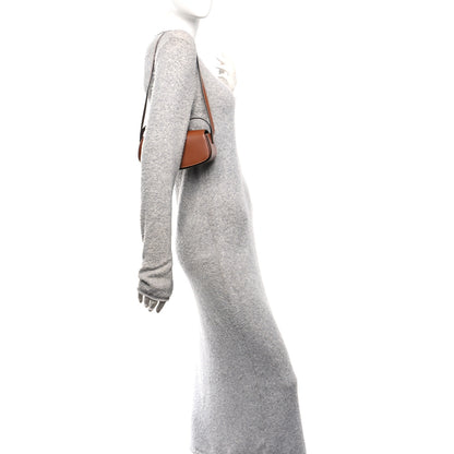 Celine Smooth Calfskin Tabou Clutch On Strap Tan 2 of 10