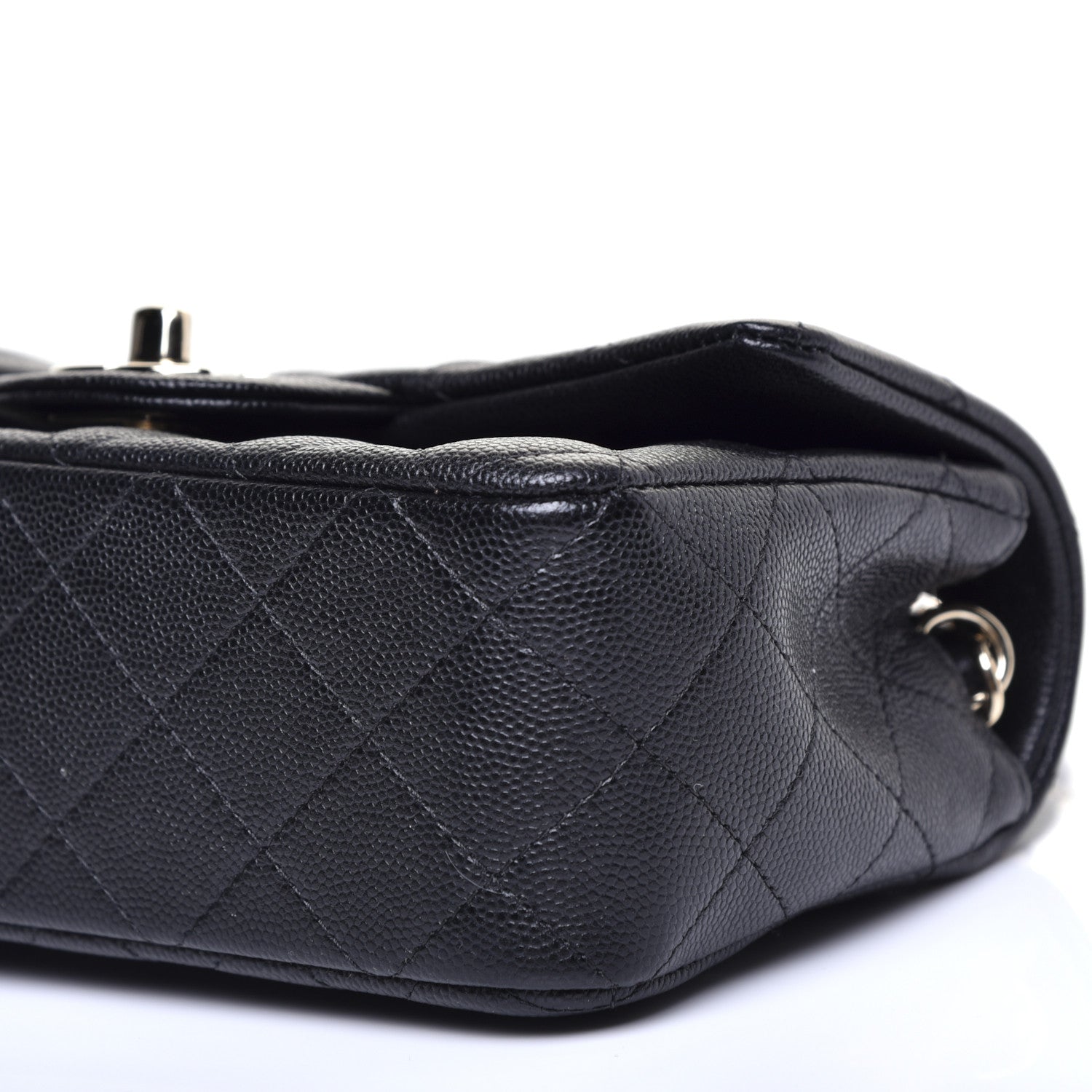 Chanel Caviar Quilted Mini Rectangular Flap Black 7 of 11