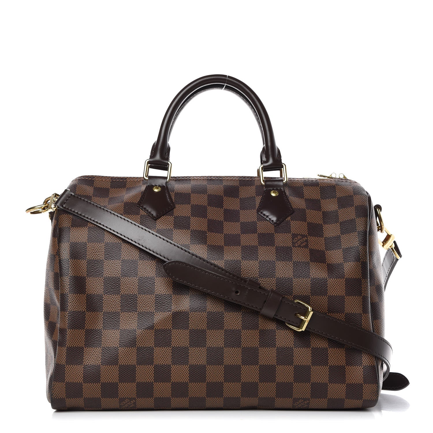 Louis Vuitton Damier Ebene Speedy Bandouliere 30 1 of 10