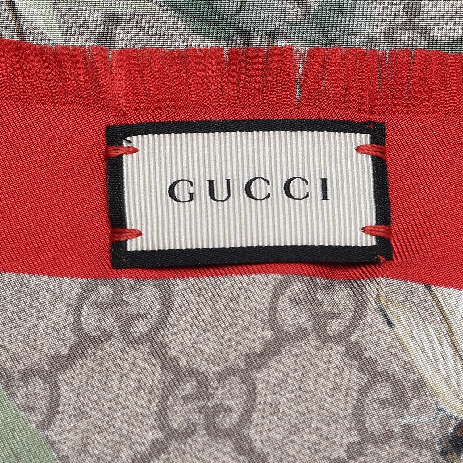 Gucci Silk Tian Square Scarf Multicolor 5 of 5