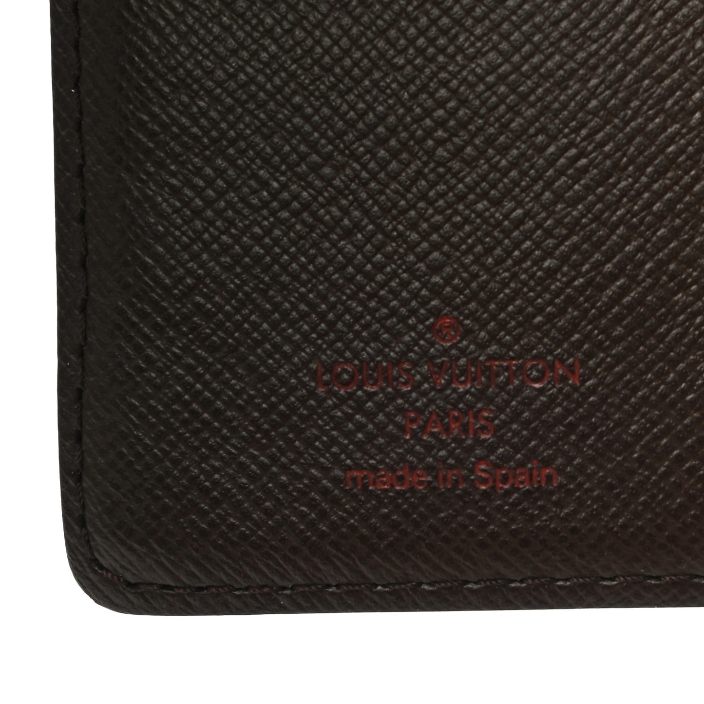 Damier Ebene Small Ring Agenda Cover