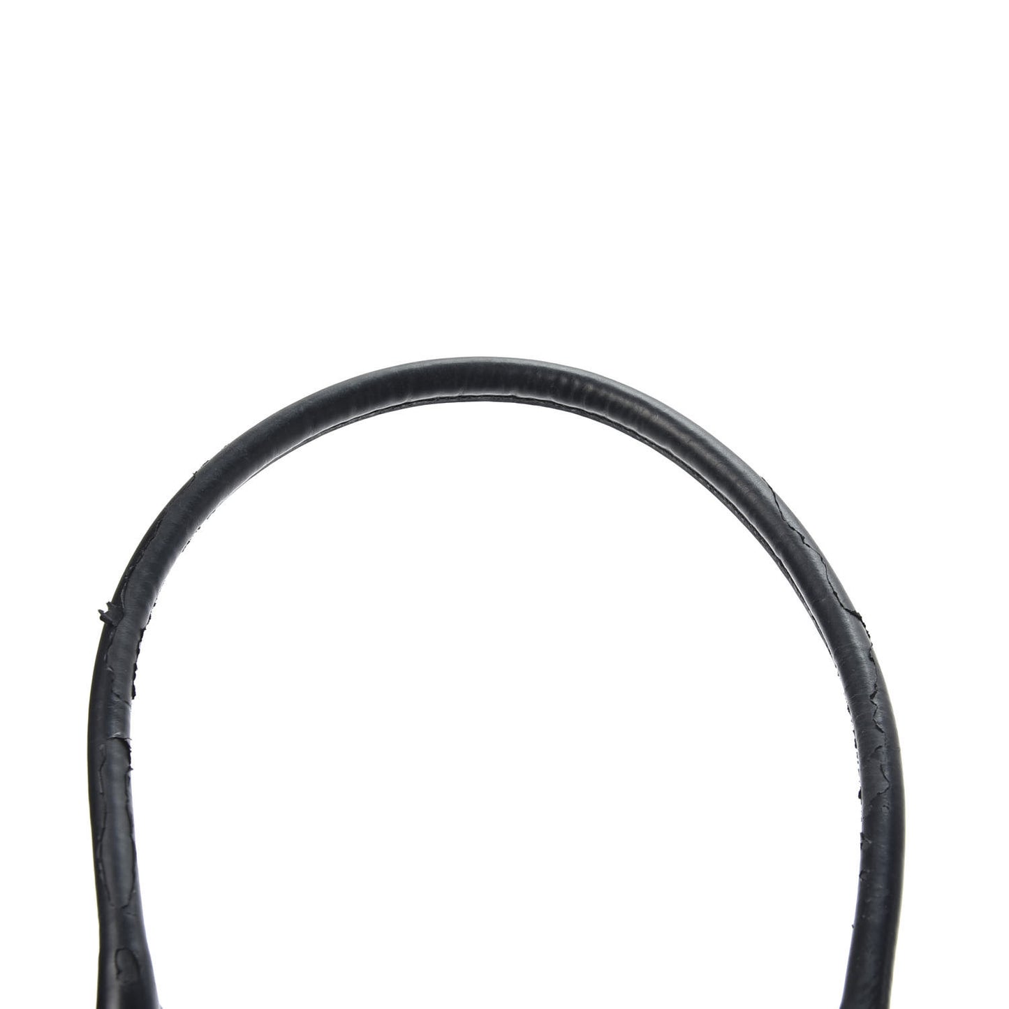 Tessuto Nylon Calfskin Frame Satchel Black