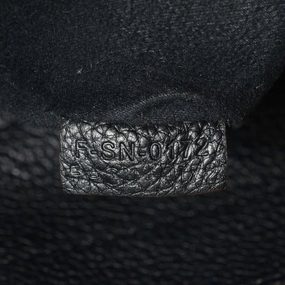Celine Drummed Calfskin Mini Luggage Black 7 of 9