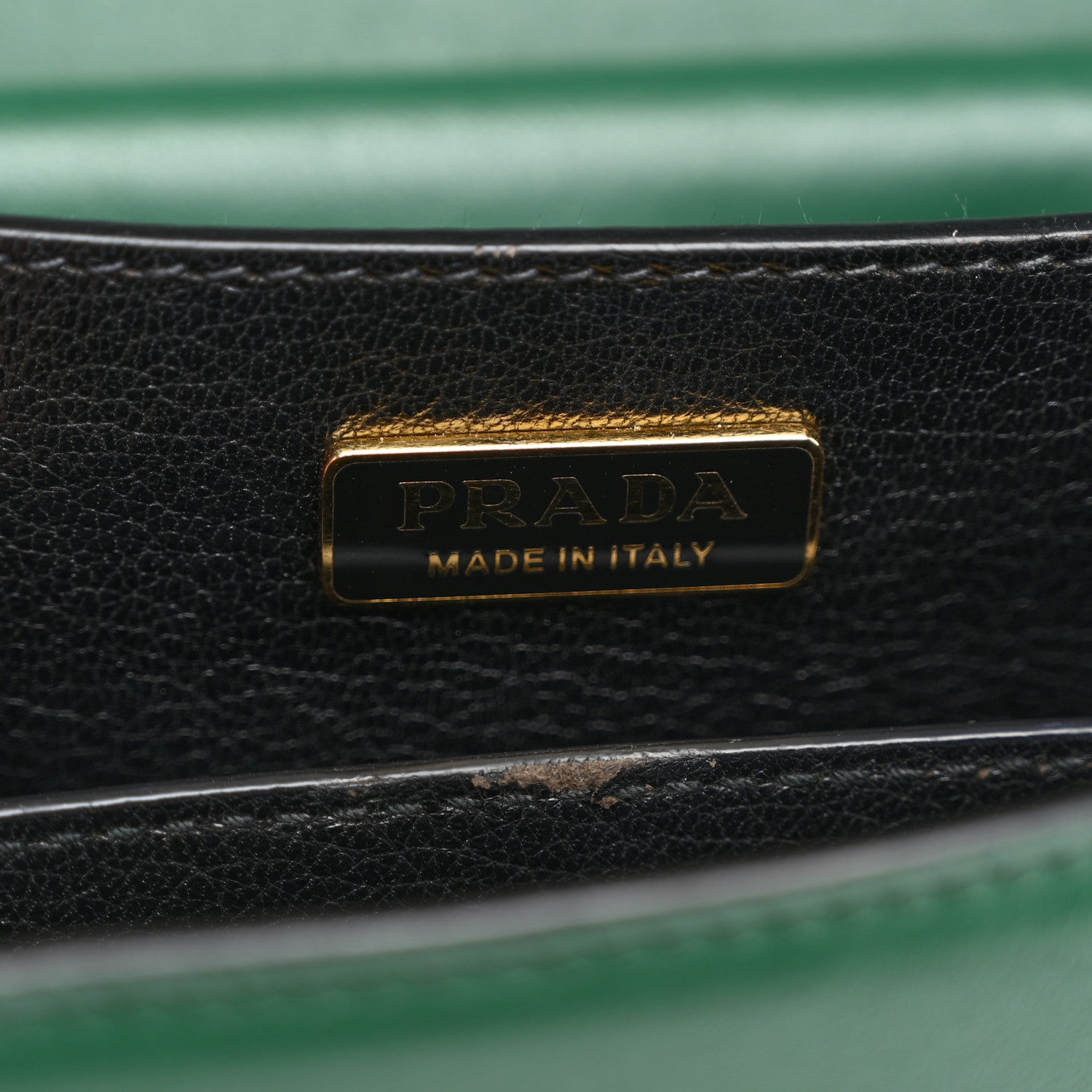 Prada City Calf Saffiano Cahier Bag Biliardo Black 7 of 10