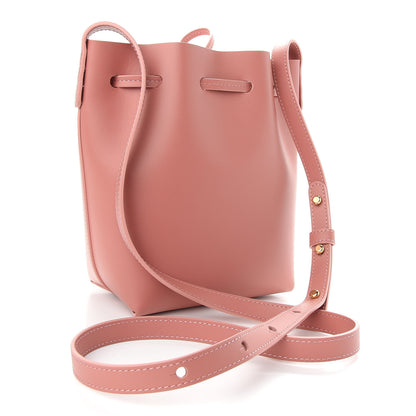 Mansur Gavriel Calfskin Mini Mini Bucket Bag Blush 2 of 8