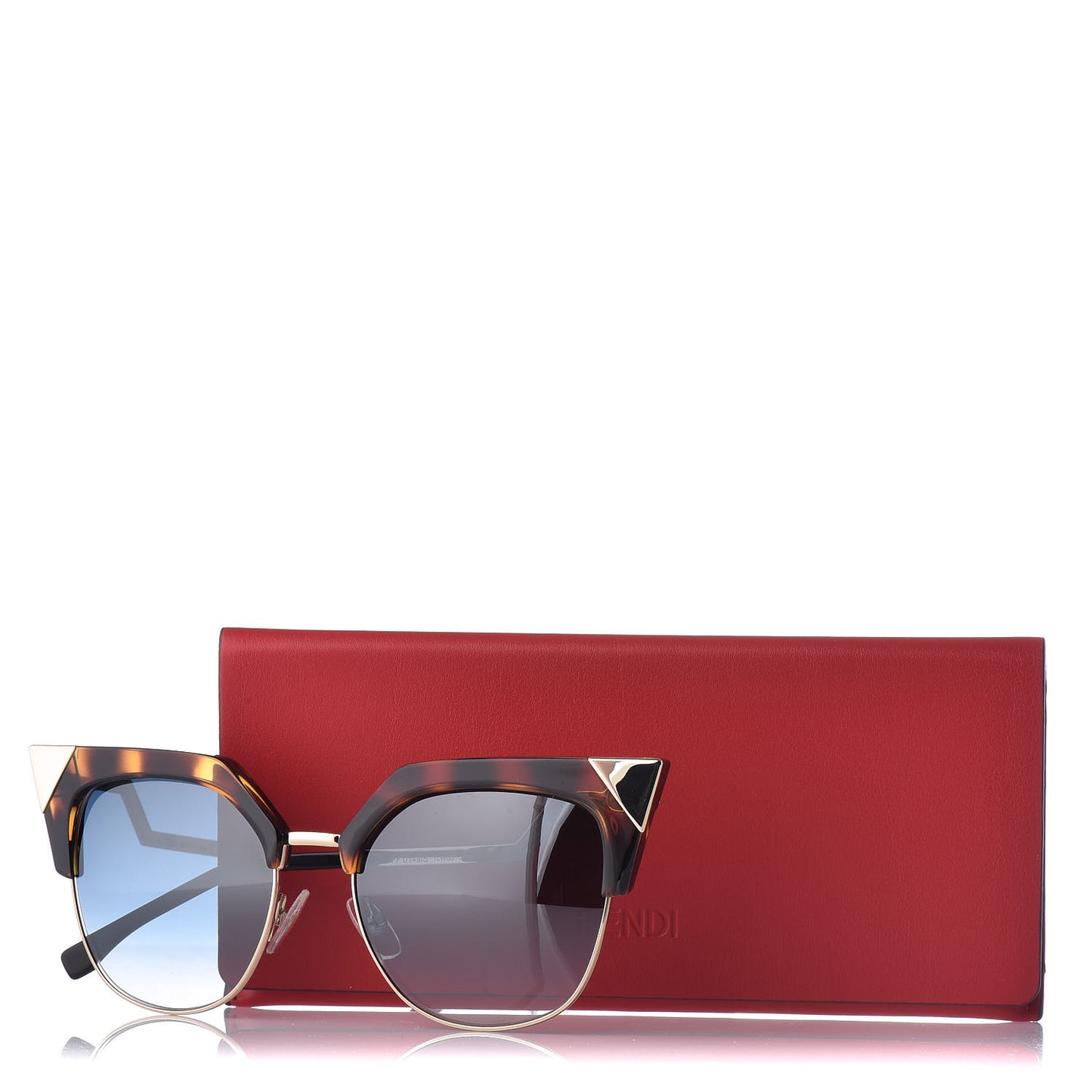 Iridia Cat Eye Sunglasses FF 00419/S Brown