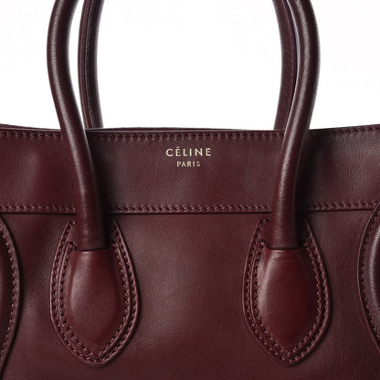 Celine Palmelato Micro Luggage Red Wood 8 of 11