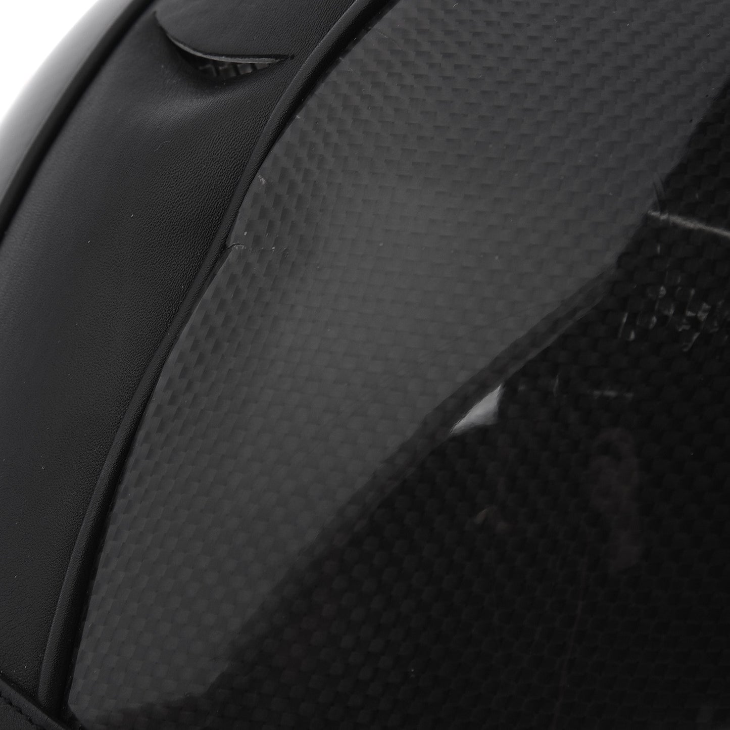 Carbon Fiber Equestrian Riding Helmet 62 Black